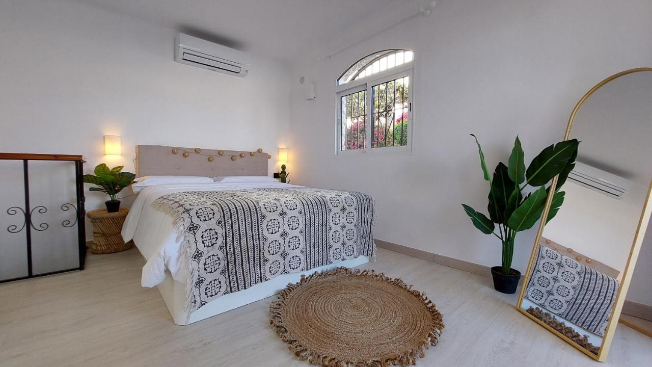 New Boho Home With Balcony, Private Garden And Communal Pool Nerja Exterior foto